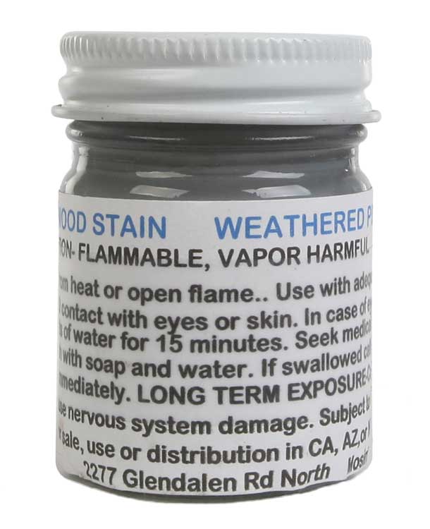Oil-Based Wood Stain - 1oz  29.6mL -- Seaport Gray