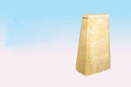 Single-Track Bridge Pier -- Board-Formed Concrete, Fits Atlas Plate Girder Bridge