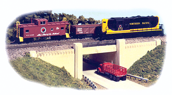 Double Track Art Deco Bridge