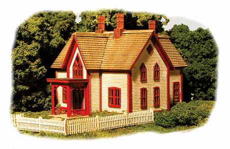 Ellie's House - Kit -- 3-5/8 x 2-5/8 x 2-1/4"  9.2 x 6.7 x 5.7cm