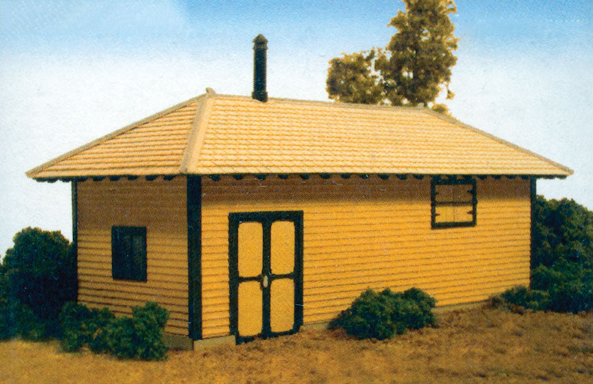 B&O-Style Pumphouse -- Kit - 3-1/4 x 1-3/8 x 1-5/16"  8.2 x 3.4 x 3.3cm
