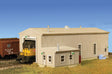 Diesel Engine House -- Laser-Cut Card Kit - 5-1/8 x 3-1/4 x 2"  13 x 8.3 x 5.1cm