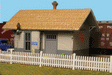 Straight Picket Fence -- Total Scale 352'  107m
