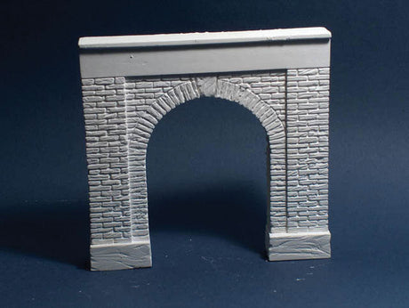 Single-Track Tunnel Portal -- Cut Stone