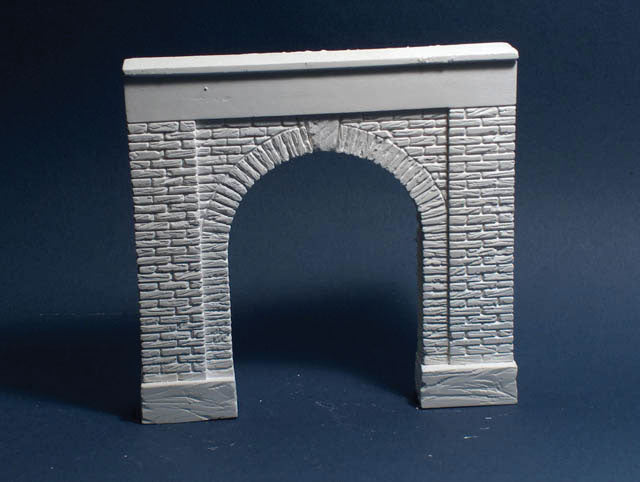 Single-Track Tunnel Portal -- Cut Stone