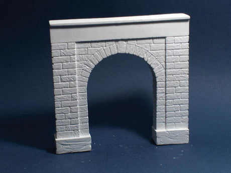 Single-Track Tunnel Portal -- Cut Stone (Clearance for S/Sn3/On3/On30)