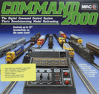 Digital Command Control -- Command 2000P w/30VA Power and HO Locomotive