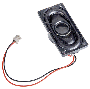Rectangular Speakers w/Wiring Harness Less Baffle -- 20 x 40mm