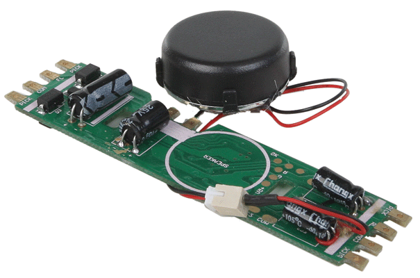 Sound & DCC Control Drop-In Decoder - Preferred Sound -- Universal EMD 710 Prime Mover
