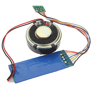 Sheer Brilliance Digital Command Control (DCC) Decoders w/Sound -- Steam, Dual Function