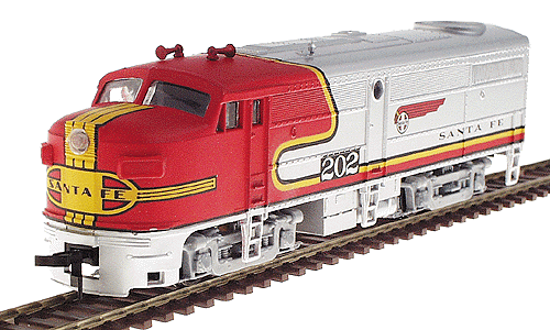 Diesel Alco FA-1 Powered w/DCC Decoder -- Santa Fe