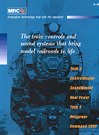 MRC Train Control Catalog -- 8 Pages