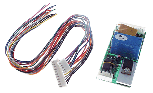 Digital Command Control (DCC) Decoders - No Sound -- 8 Amp, 4 Digit Addressing, 128 Speed Steps