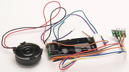 Decoders -- Diesel Sound w/Speaker, 4 Digit Addressable