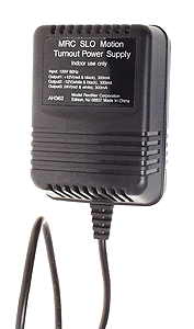 Railroad Accessory Items -- Tortoise Switch Power Supply