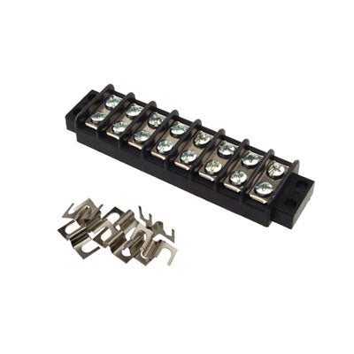 Screw Terminal Strip w/Jumpers -- 8 Positions