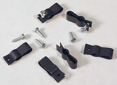 Blue Point(TM) Turnout Controller Accessories -- Clamp & Screw pkg(6)