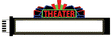 Medium Theatre Sign -- 5-5/8 x 1-13/16" Suitable for HO & N Scales