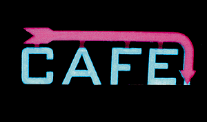 Horizontal Sign Lighting Kits - Animated -- Cafe - Large