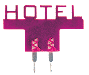 Horizontal Sign Lighting Kits -- Hotel - Small