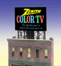 Zenith Animated Rooftop Billboard -- Small for N & Z Scales Lattice Support Size: 1 x 1-3/8"  2.5 x 3.4cm