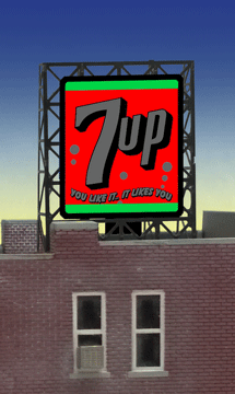 Animated Billboard 7up