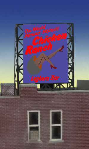 Billboard Chicken Ranch