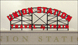 Union Station Animated Neon Billboard -- 2-1/16 x 5-1/8"  5.2 x 13cm