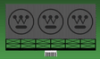 Westinghouse Animated Neon Billboard - Light Works USA -- Small for HO & N Scales 3 x 1-9/16"  7.6 x 3.9cm