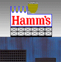 Hamm's Brewing Animated Neon Billboard -- Small for HO and N Scales 2-9/16 x 2-3/16"  6.5 x 5.6cm-1
