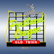 Portland White Stag Animated Neon Billboard -- Small for HO and N Scales 2-1/4 x 2-1/8"