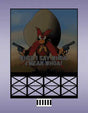Yosemite Sam Animated Neon Billboard -- Small for HO & N Scales - 1-5/8 x 2-3/16"  4.1 x 5.6cm