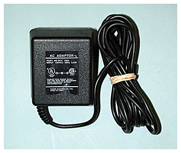 AC Power Adapter -- 4.5 Volts