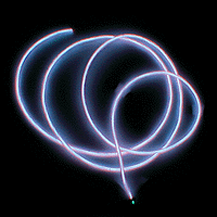 Electroluminescent Wire Kit .090" Diameter -- White