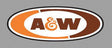 A&W Root Beer Double-Sided Rotating Sign -- Sign: 2-5/8 x 1"  6.6 x 2.5cm, 2"  5.1cm Tall Mast w/3-3/16"  3.1cm Base