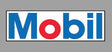 Mobil Double-Sided Rotating Sign -- Sign: 2-1/4 x 7/8"  5.7 x 2.3cm, 2"  5.1cm Tall Mast w/3-3/16"  3.1cm Bas