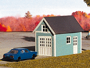 One-Car Garage (Photo Etched Brass Kit)