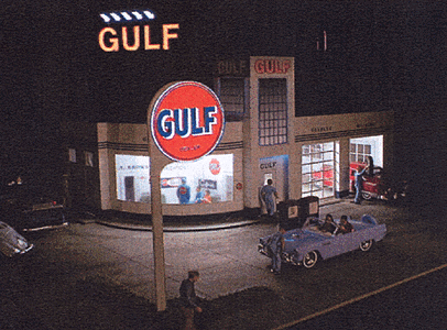Gulf Gas Station Lighting Kit
