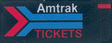 Animated Wall Sign -- Amtrak "Tickets" - Right - Large