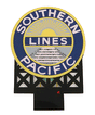 Southern Pacific Animated Neon Billboard -- 1-13/16 x 2-3/16"  4.6 x 5.6cm