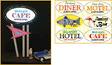 Animated Multi-Graphic Lighting Kits w/Overlays -- Oval, Medium