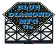 Animated Neon Billboards -- Blue Diamond Mfg. Co. 3-3/4 x 3"