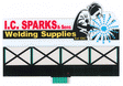 Animated Neon Billboard -- I.C. Sparks   Large 4.25 x 2.37"
