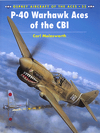 Book: "Aircraft Of The Aces" Series -- P-40 Warhawk Aces of the CBI (China, Burma, India) 96 Pages, Softcover