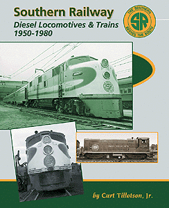 TLC Book -- Southern Railway Diesel Locomotives & Trains 1950-1980 (Hardcover)