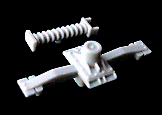 Center of Car Cushioned Underframe Parts -- Dresser Hydra-Cushion HC20-14 20" Travel w/Return Spring