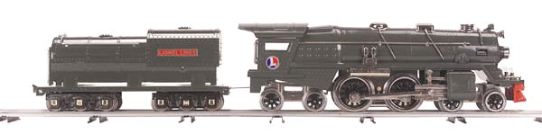 Tinplate Steam 400E Standard Gauge Engine Traditional -- Gray w/Nickle