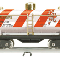 #515 Oil Car (Tank Car) - 3-Rail Standard Gauge - Ready to Run - Lionel Corp. -- Christmas