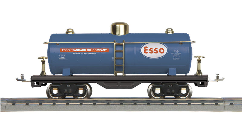 #515 Oil Car (Tank Car) - 3-Rail Standard Gauge - Ready to Run - Lionel Corp. -- Esso