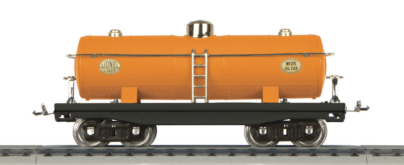 #215 Oil Car (Tank Car) - 3-Rail Standard Gauge - Ready to Run - Lionel Corp. -- Lionel Lines